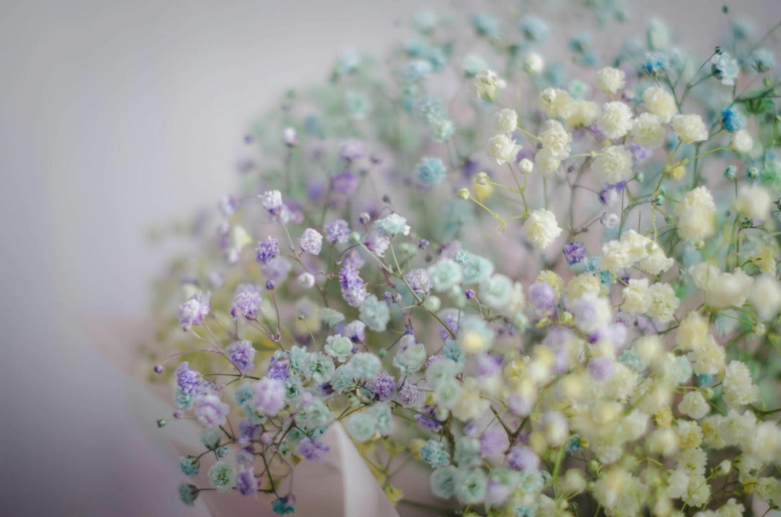 Beautiful floral arrangement from successful client event